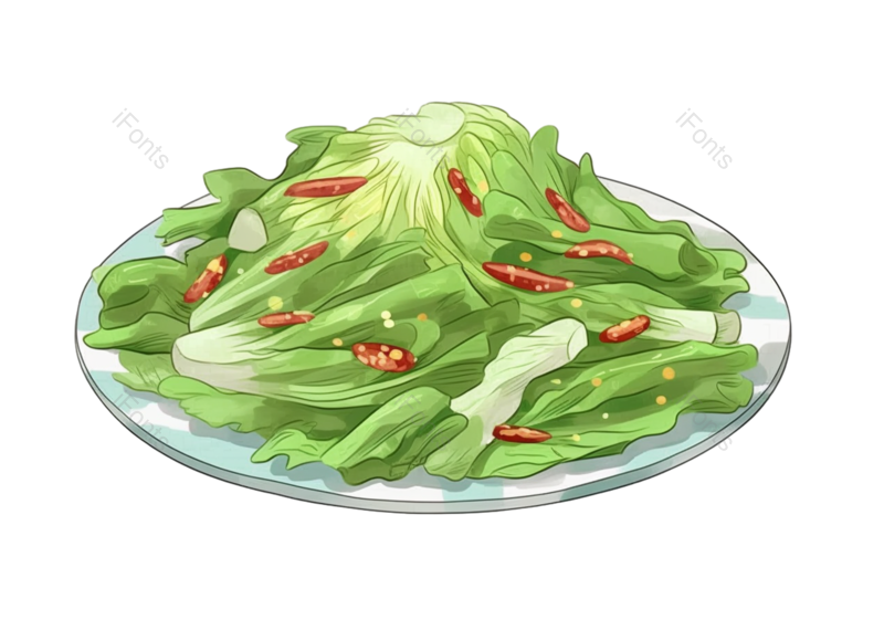 清新图片,蔬菜元素,盘子PNG,美食免抠素材